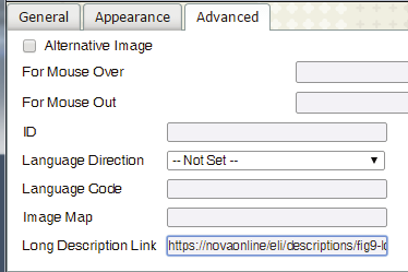 Bb image editor advanced option long description link field