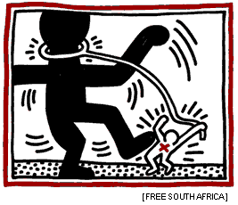 safrica.gif copyright Keith Haring Foundation (7071 bytes)