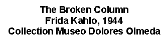Text Box: The Broken Column