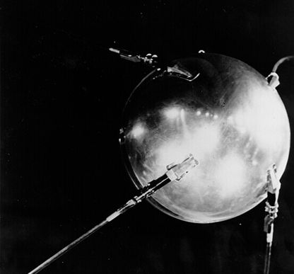 Model of Sputnik 1, http://apod.nasa.gov/