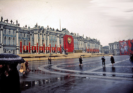 Winter Palace Parade Preparations