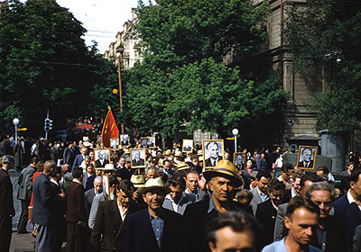 Khrushchev Parade; photo by Thomas Hammond