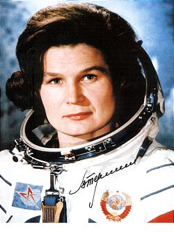 Valentina Tereshkova; library.thinkquest.org
