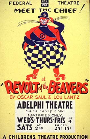 Poster for "Revolt of the Beavers"
