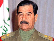 Saddam Hussein; source http://www.n-tv.de/3002784.html