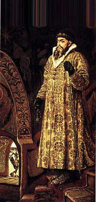 Viktor Vasnetsov painting of Ivan 4
