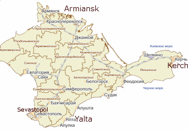Crimea Map