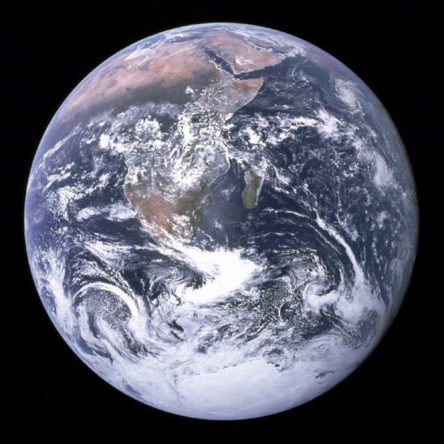 Photo of the Earth. Source = http://www.nasa.gov.