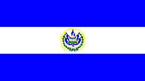 El Salvadoran Flag; source http://www.crwflags.com/fotw/flags/sv.html