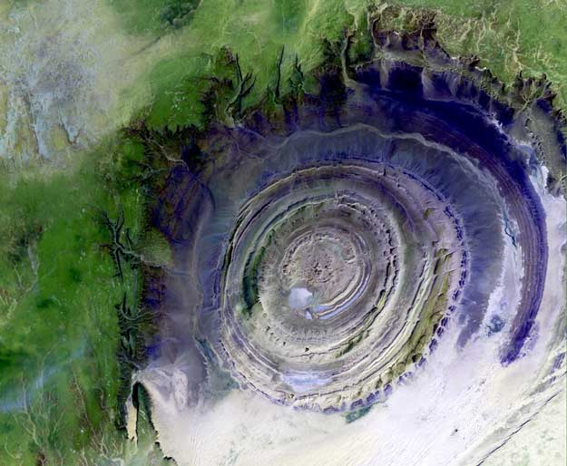 Earth's Richat Crater, 2007, http://www.thunderbolts.info/