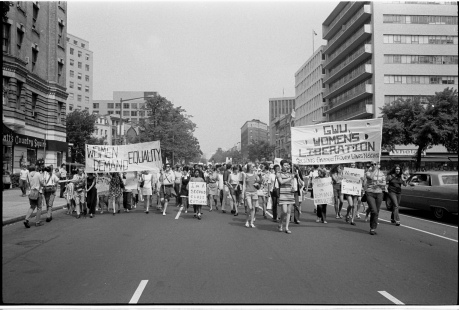 A Women's Lib march in Washington, D.C., 1970.-Wikipedia