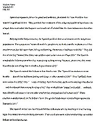 Image of a final paper