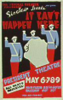 Poster for "It Can't Happen Here"